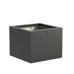 Polyester plantenbak 100x100x80cm - Met bodem, Kunststof, 100 cm of meer, Vierkant, Nieuw