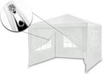 Luxe partytent - 3x3 meter - met wand & dakbekleding - wit, Ophalen of Verzenden, Nieuw
