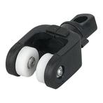 50x WENTEX® Eurotrack - Runner 2-wiel zwart, Muziek en Instrumenten, Licht en Laser, Verzenden, Nieuw