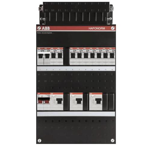 ABB busboard groepenkast 1 fase 9 groepen + fornuisgroep 220, Doe-het-zelf en Verbouw, Elektra en Kabels, Ophalen of Verzenden