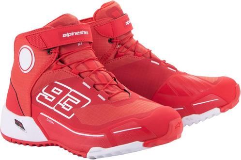 Alpinestars MM93 CR-X Drystar Motorschoenen Helder Rood Wit, Motoren, Kleding | Motorkleding, Heren, Nieuw met kaartje, Laarzen