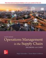 OPERATIONS MANAGEMENT IN THE SUPPLY CHAI 9781260571431, Verzenden, Zo goed als nieuw
