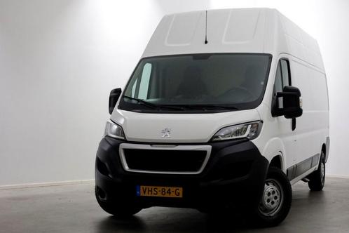 Peugeot Boxer 2.2 BlueHDi 140pk E6 L3H3 Premium Airco/Camera, Auto's, Bestelauto's, Dealer onderhouden, Lease, Handgeschakeld