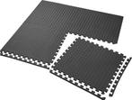 Vloermat - Vloerbeschermer - Fitness mat - 61x61 cm - Zwart, Verzenden, Zo goed als nieuw