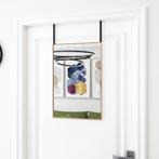 vidaXL Deurspiegel 40x60 cm glas en aluminium goudkleurig, Verzenden, Nieuw
