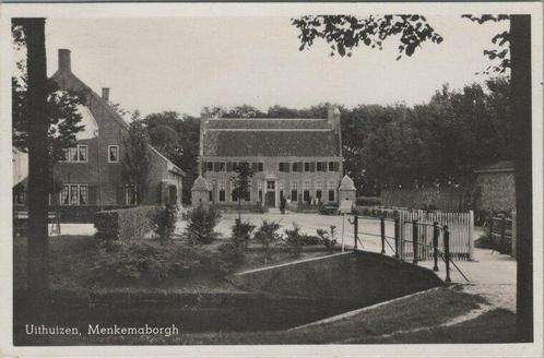 UITHUIZEN - Menkemaborg, Verzamelen, Ansichtkaarten | Nederland, Verzenden