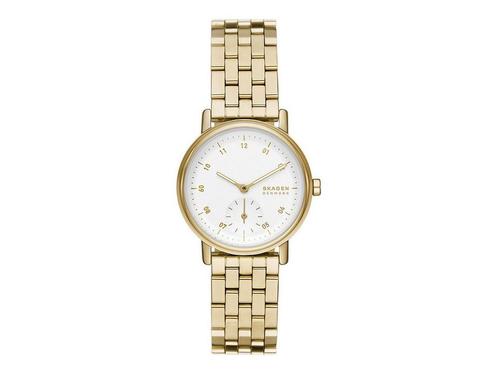 Skagen Kuppel Lille SKW3102 Dameshorloge Goudkleurig - Ø 32, Huis en Inrichting, Woonaccessoires | Overige, Nieuw, Verzenden