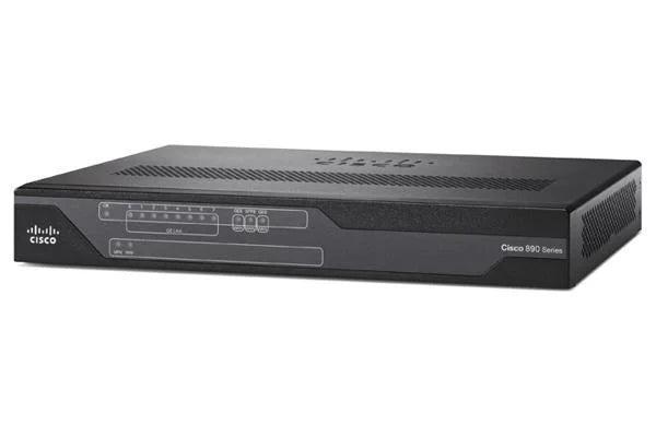 Cisco 897 Annex M over POTs and 1GE/SFP Sec Router, Computers en Software, Netwerk switches, Zo goed als nieuw, Ophalen of Verzenden