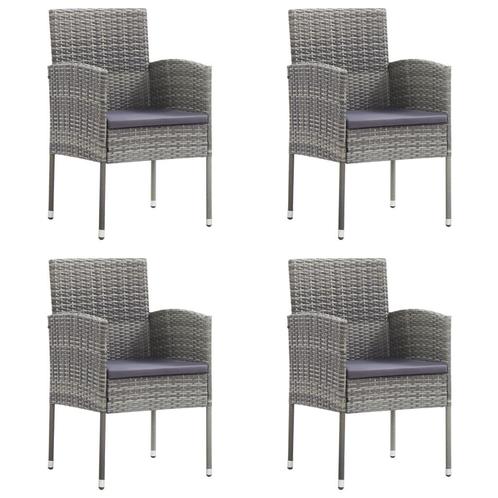 Poly Rattan Tuinstoelen Set - Tweedekansje voor Balkon &..., Tuin en Terras, Tuinstoelen, Nieuw, Ophalen of Verzenden