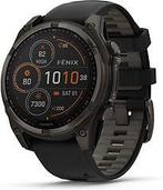 Garmin Fenix 8 47 mm koolstofgrijs met grafiet polsband, Verzenden, Zo goed als nieuw
