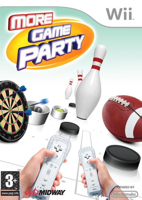 More Game Party-Standaard (Wii) Gebruikt, Spelcomputers en Games, Games | Nintendo Wii, Zo goed als nieuw, Ophalen of Verzenden