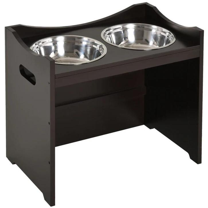 TRUUSK In Hoogte Verstelbare Voerbak - Roestvrij Staal - MDF, Tuin en Terras, Palen, Balken en Planken, Nieuw, Verzenden