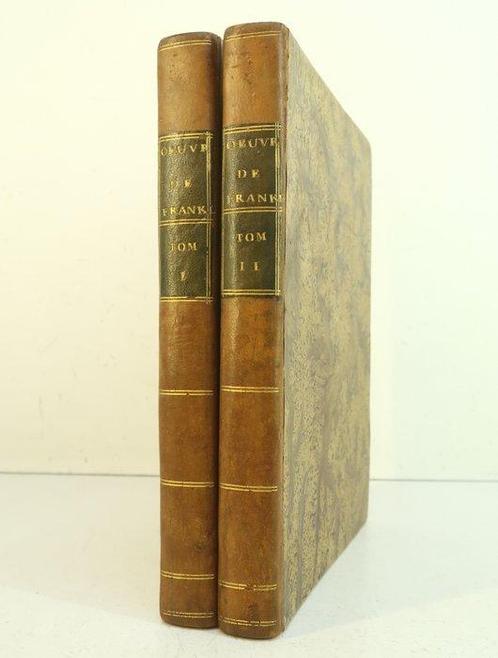 Benjamin Franklin / Jacques Barbeu Du Bourg - Œuvres de M., Antiek en Kunst, Antiek | Boeken en Bijbels