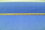 Boerenbont Ruitjes 0.3 CM Blauw, Hobby en Vrije tijd, Stoffen en Lappen, Nieuw