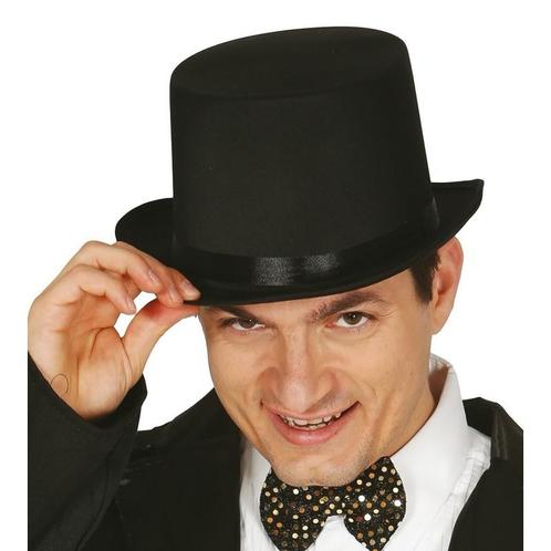 Hoog hoedje zwart voor volwassenen - Hoge hoeden, Hobby en Vrije tijd, Feestartikelen, Verzenden