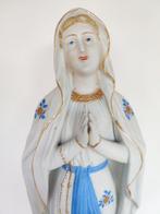 sculptuur, Notre Dame de Lourdes - 39 cm - Biscuit porselein