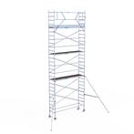 Rolsteiger Original 75x305 9,2m werkhoogte tegen de gevel, Doe-het-zelf en Verbouw, Steigers, Verzenden, Nieuw, Rolsteiger of Kamersteiger