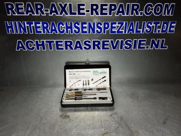 Uitboorset voor gloeibougie (M10x1). (Gereedschappen), Auto diversen, Autogereedschap, Gebruikt, Verzenden