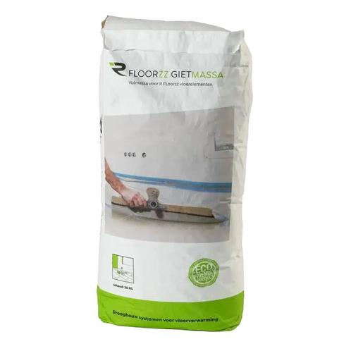 R Floorzz Gietmassa 20kg | Egaline | Egalisatiemiddel |, Doe-het-zelf en Verbouw, Verwarming en Radiatoren, Nieuw, Verzenden