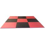 Puzzelmattenset 4 cm. rood/zwart 9 m2, Sport en Fitness, Vechtsporten en Zelfverdediging, Nieuw, Ophalen of Verzenden