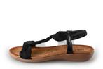 Ella Cruz Sandalen in maat 38 Zwart | 10% extra korting, Verzenden, Zwart, Sandalen of Muiltjes, Zo goed als nieuw