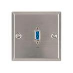 AV:link VGA Wand Aansluitpaneel 86x86mm - VGA 15-pins -, Verzenden, Nieuw