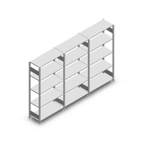 Aanbieding: Voordeelrij legbordstelling Heavy Duty, Zakelijke goederen, Kantoor en Winkelinrichting | Magazijn, Stelling en Opslag