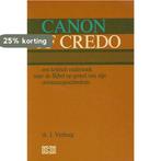 Canon of Credo. Een kritisch onderzoek naar de Bijbel op, Boeken, Verzenden, Gelezen, Verburg