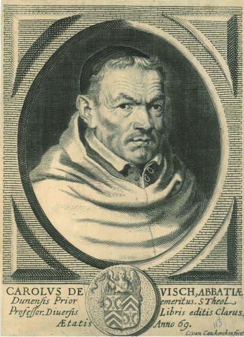 Portrait of Charles de Visch, Antiek en Kunst, Kunst | Etsen en Gravures
