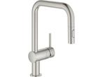 GROHE Minta keukenkraan - Met uittrekbare handdouche - 2, Verzenden, Zo goed als nieuw