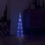 vidaXL Lichtkegel decoratief LED blauw 60 cm acryl, Diversen, Kerst, Verzenden, Nieuw