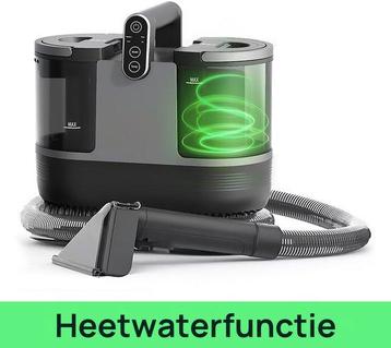 4 in 1 Compacte Tapijtreiniger met Heet water - Verwarmbaar beschikbaar voor biedingen