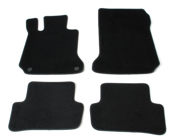Velours automatten - Mercedes C-klasse W204 2007-2014, Auto-onderdelen, Interieur en Bekleding, Nieuw, Verzenden
