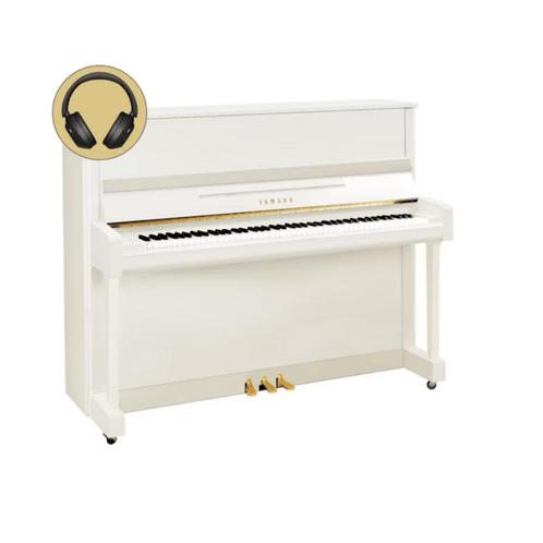 Yamaha B3E SC3 PWH messing silent piano (wit hoogglans), Muziek en Instrumenten, Piano's