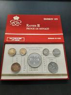 Monaco. Year Set (FDC) 1975 (7 monnaies) Rainier III, Postzegels en Munten