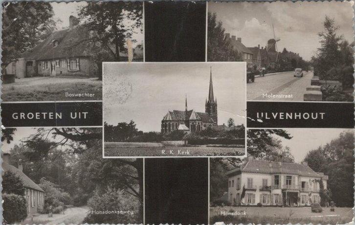 ULVENHOUT - Meerluik Groeten uit Ulvenhout, Verzamelen, Ansichtkaarten | Nederland, Verzenden