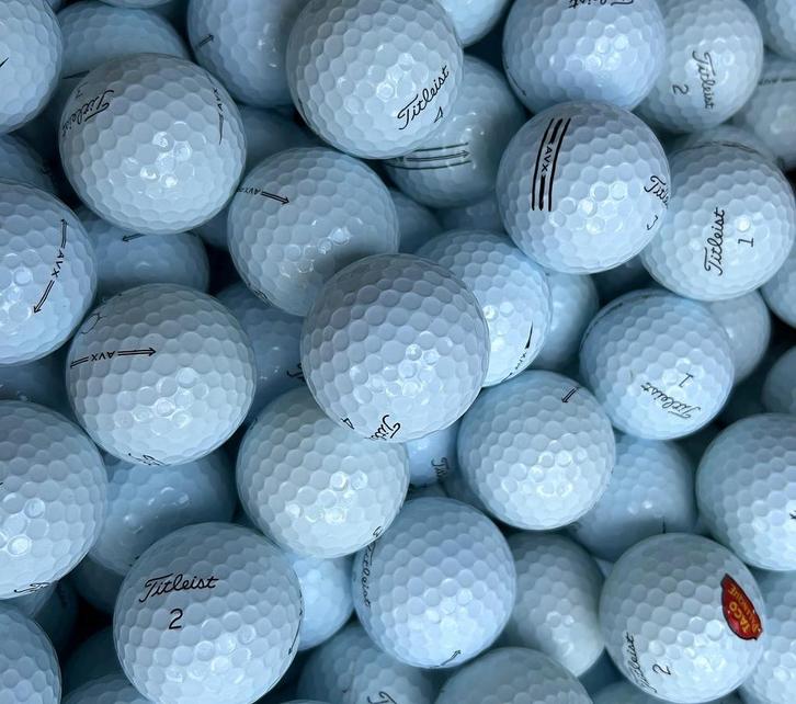 25 stuks Titleist AVX Lake balls Wit AAA Kwaliteit, Sport en Fitness, Golf, Zo goed als nieuw, Verzenden