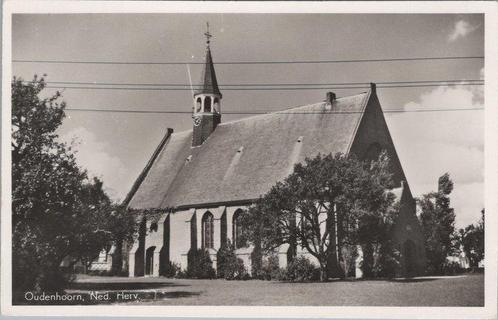 OUDENHOORN - Ned. Herv. Kerk, Verzamelen, Ansichtkaarten | Nederland, Verzenden