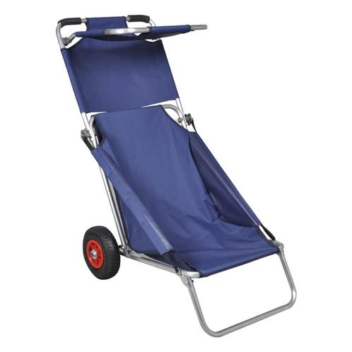 Strandtrolley - Lichtgewicht & Draagbaar | OP = OP, Caravans en Kamperen, Bolderkarren, Opvouwbaar, Nieuw, Ophalen of Verzenden
