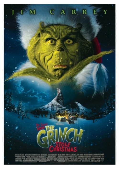 Posters - Poster Grinch, The - The Grinch Stole Christmas, Verzamelen, Muziek, Artiesten en Beroemdheden, Zo goed als nieuw, Verzenden