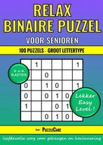 9789403720142 Binaire Puzzel Relax - 6x6 Raster - 100 Puz..., Verzenden, Nieuw, Puzzle Care