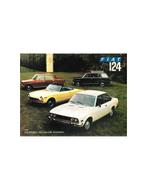 1970 FIAT 124 BROCHURE ENGELS (USA), Boeken, Auto's | Folders en Tijdschriften, Nieuw, Author