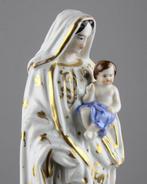 Vieux Bruxelles - Beeldje - Madonna met kind - Porselein, Antiek en Kunst
