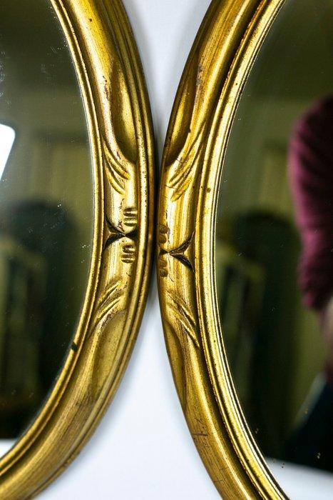 Wandspiegel - Hout - Gouden houten spiegels, Antiek en Kunst, Curiosa en Brocante
