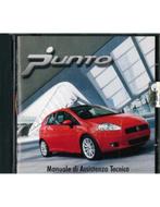 2006 FIAT PUNTO BENZINE DIESEL WERKPLAATSHANDBOEK CD, Auto diversen, Handleidingen en Instructieboekjes