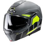 Hjc I100 Beis Grijs Geel MC3HSF Systeemhelm, Nieuw met kaartje, HJC, XXL, Heren