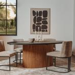 *WOONWINKEL* Tower Living Palazzo Teakhouten Eettafel 200 Cm, Huis en Inrichting, Tafels | Eettafels, Verzenden, Nieuw