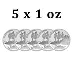 Niue. 5 x 2021 1 oz $2 NZD Niue Silver The Flying Dutchman