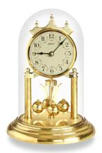 Jaarpendule stolpklok 821-085H, Antiek en Kunst, Antiek | Klokken, Verzenden