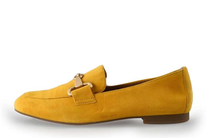 Gabor Instappers in maat 40½ Geel | 10% korting, Kleding | Dames, Schoenen, Geel, Zo goed als nieuw, Instappers, Verzenden